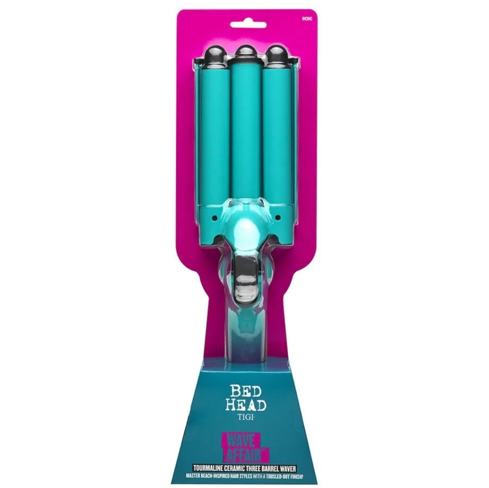 BED HEAD TiGi "Wave Affair" Tourmaline Ceramic 3 Barrel Waver (NIB) Brand New